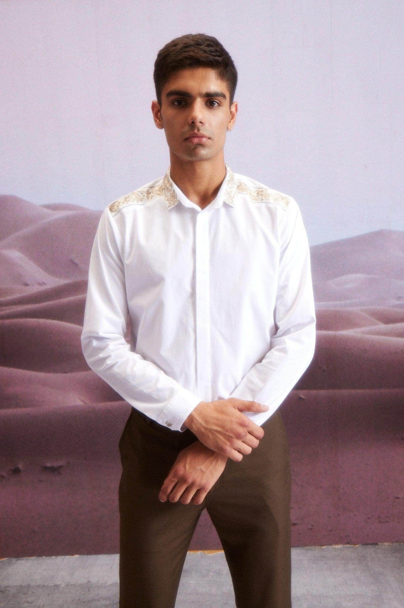 GARA STITCH PLACED SHIRT - dash and dot