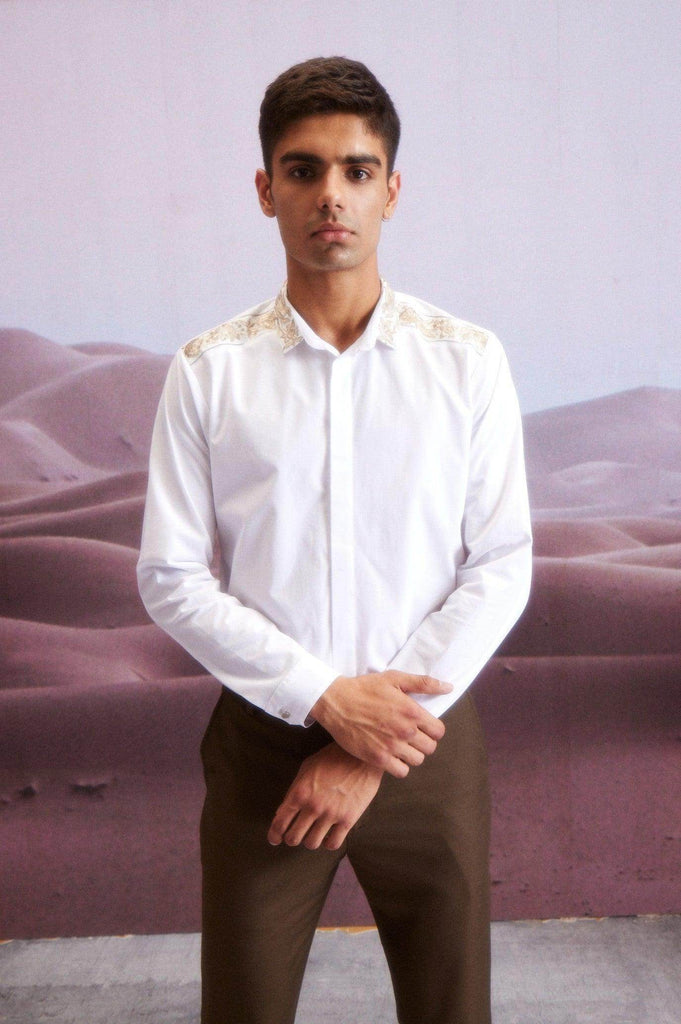 GARA STITCH PLACED SHIRT - dash and dot dash and dot