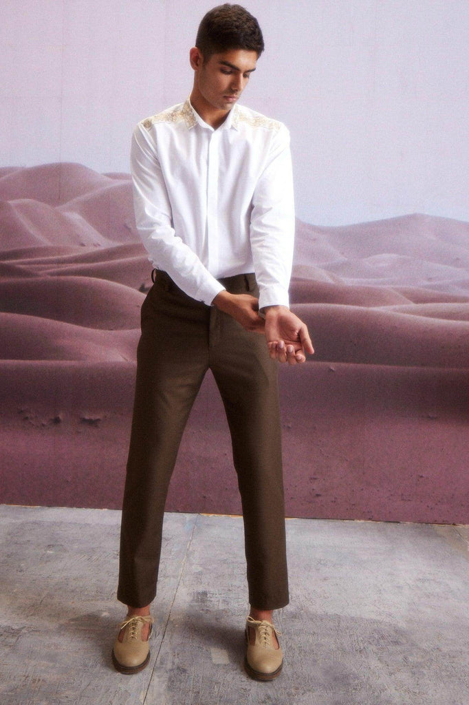 GARA STITCH PLACED SHIRT - dash and dot dash and dot