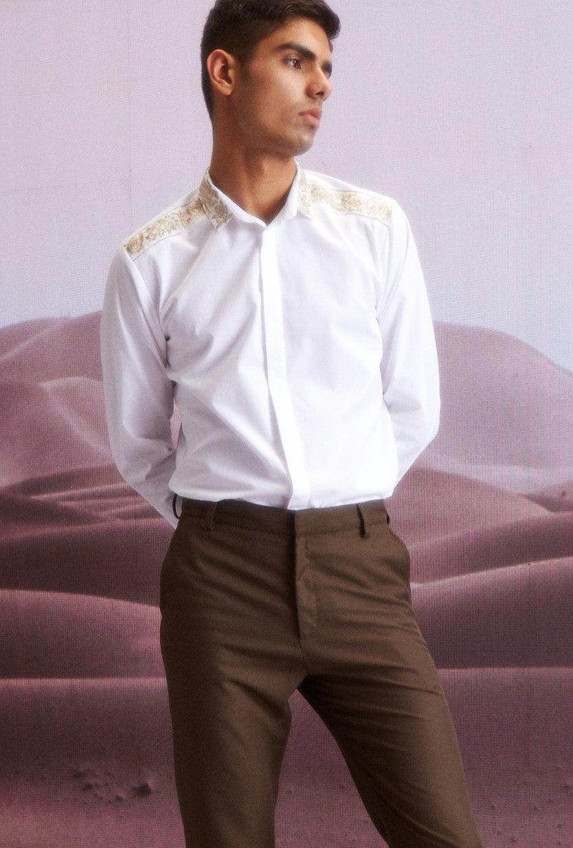 GARA STITCH PLACED SHIRT - dash and dot