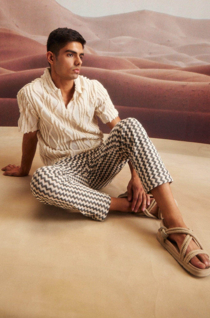 CHEVRON PANTS - dash and dot dash and dot