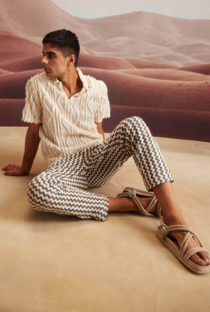 CHEVRON PANTS - dash and dot dash and dot