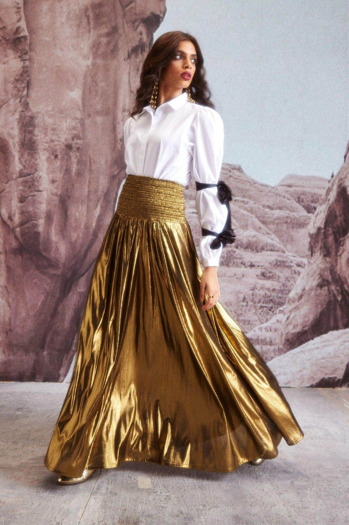 CONTRAST SLEEVE TIE SHIRT - dash and dot dash and dot