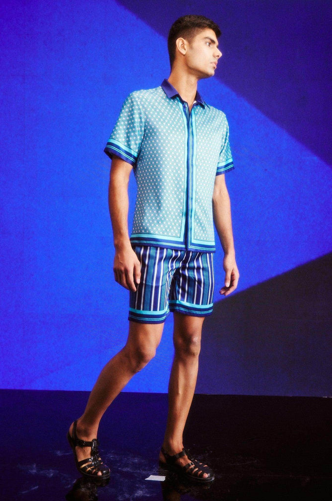 BORDER & STRIPE PRINT SET - dash and dot dash and dot