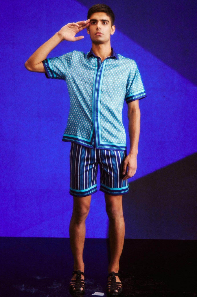 BORDER & STRIPE PRINT SET - dash and dot dash and dot