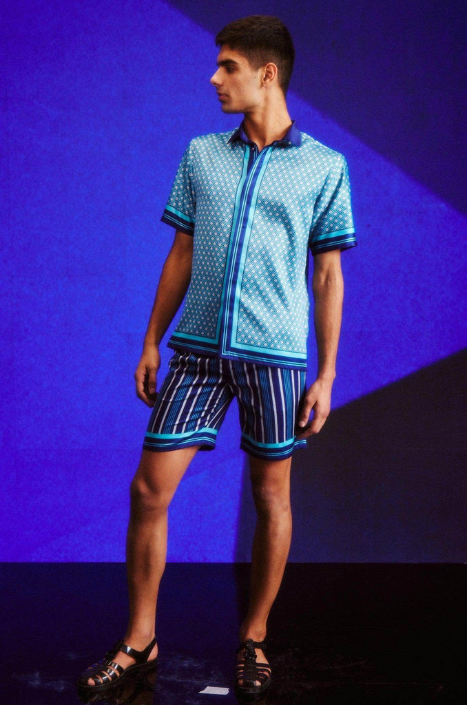 BORDER & STRIPE PRINT SET - dash and dot dash and dot