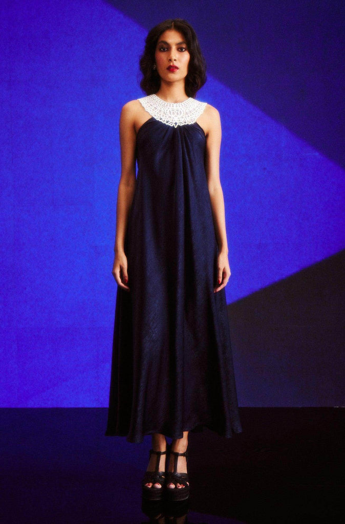 CUTWORK FRONT & BACK GOWN - dash and dot dash and dot