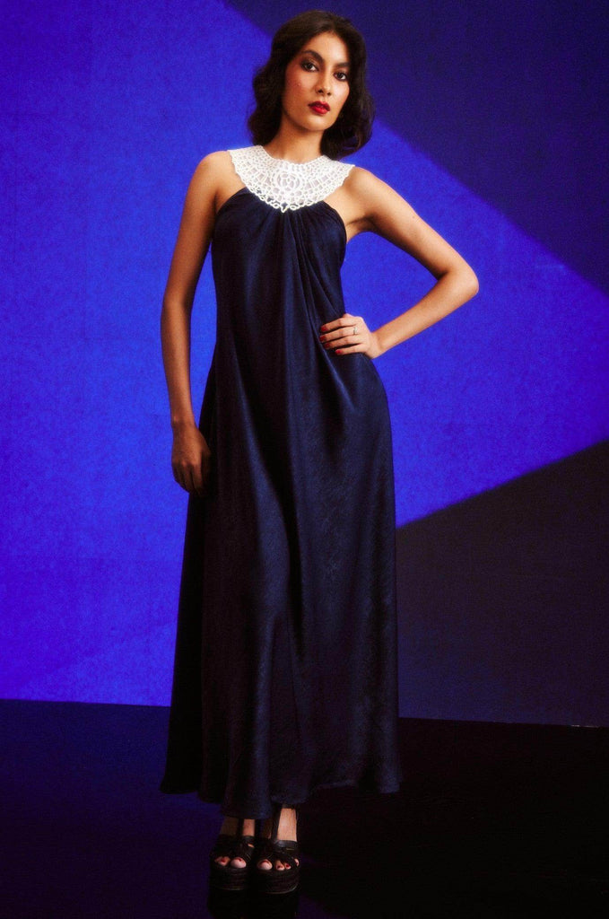 CUTWORK FRONT & BACK GOWN - dash and dot dash and dot