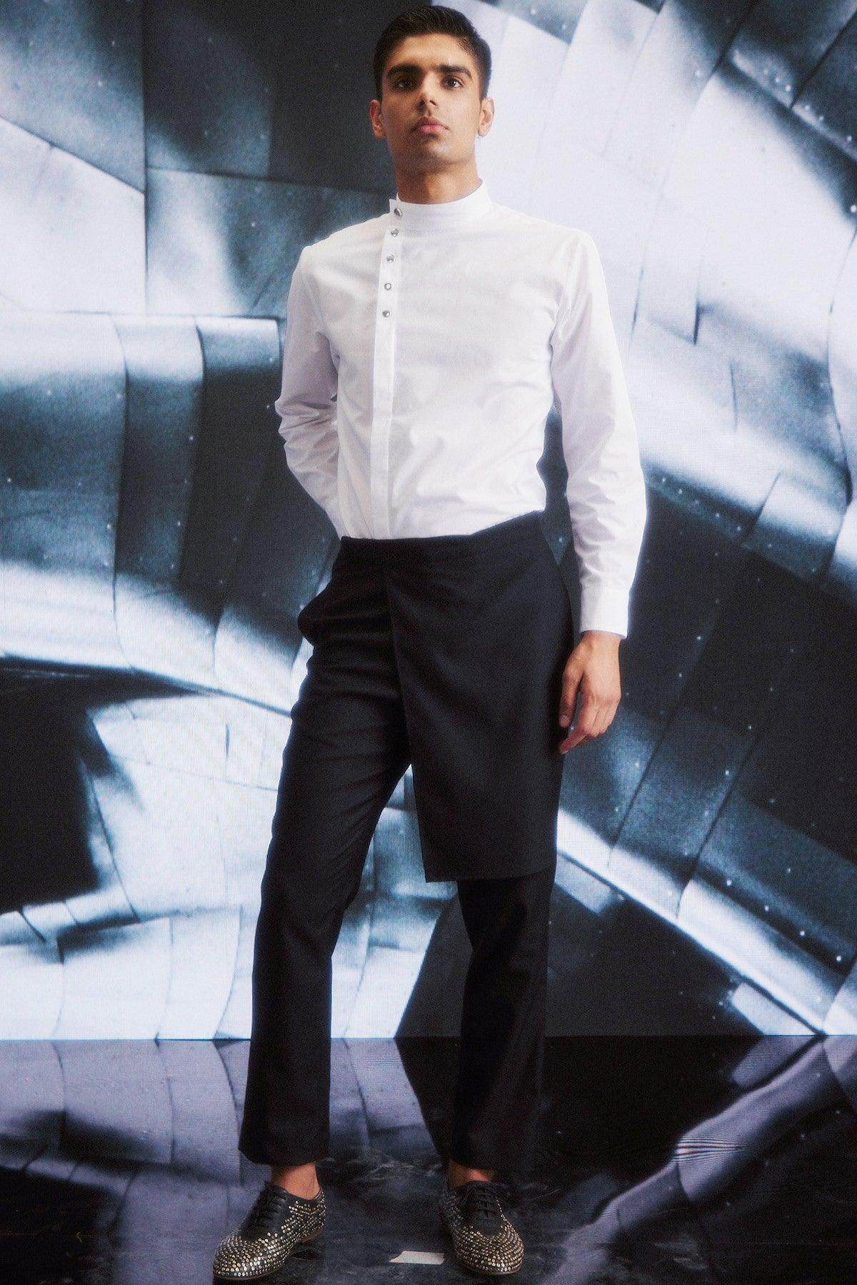 SIDE SNAP BUTTON SHIRT - dash and dot