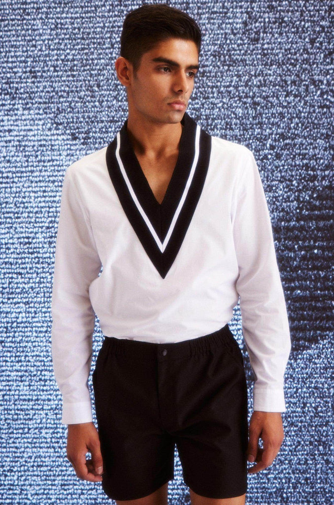 BLACK SHORTS - dash and dot dash and dot