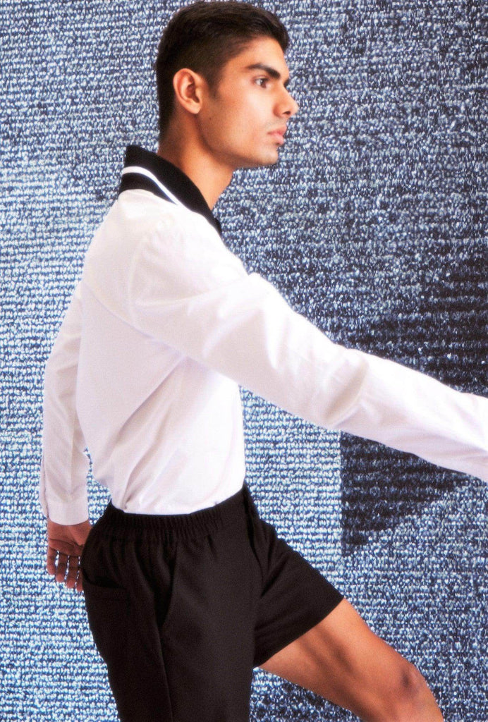 BLACK SHORTS - dash and dot dash and dot