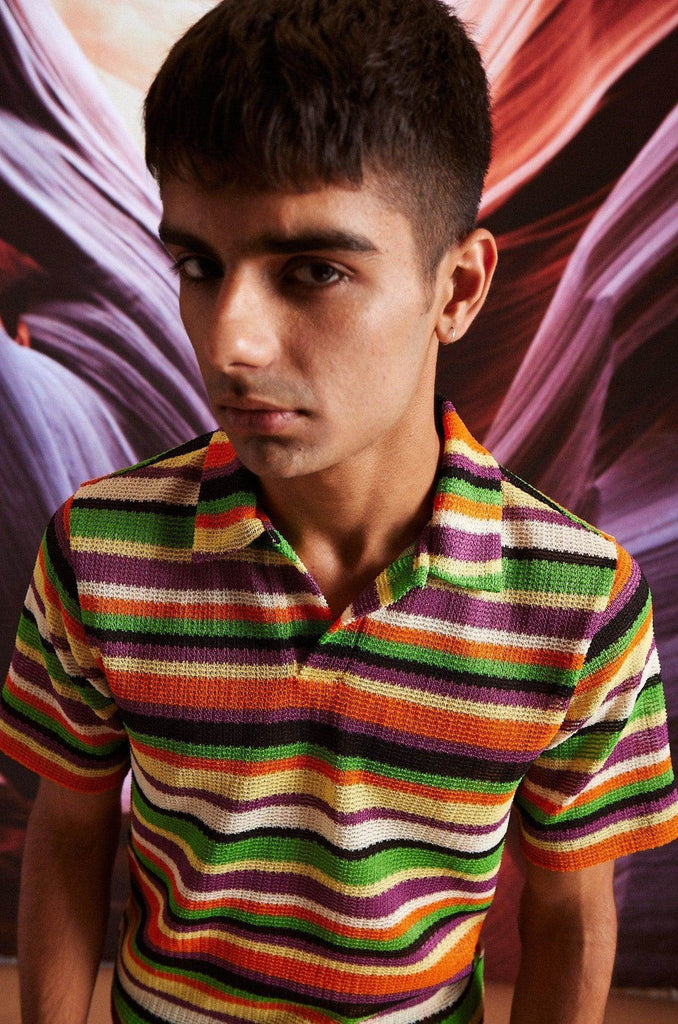 WARP STRIPE SET - dash and dot dash and dot