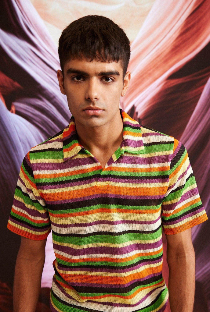 WARP STRIPE SET - dash and dot dash and dot