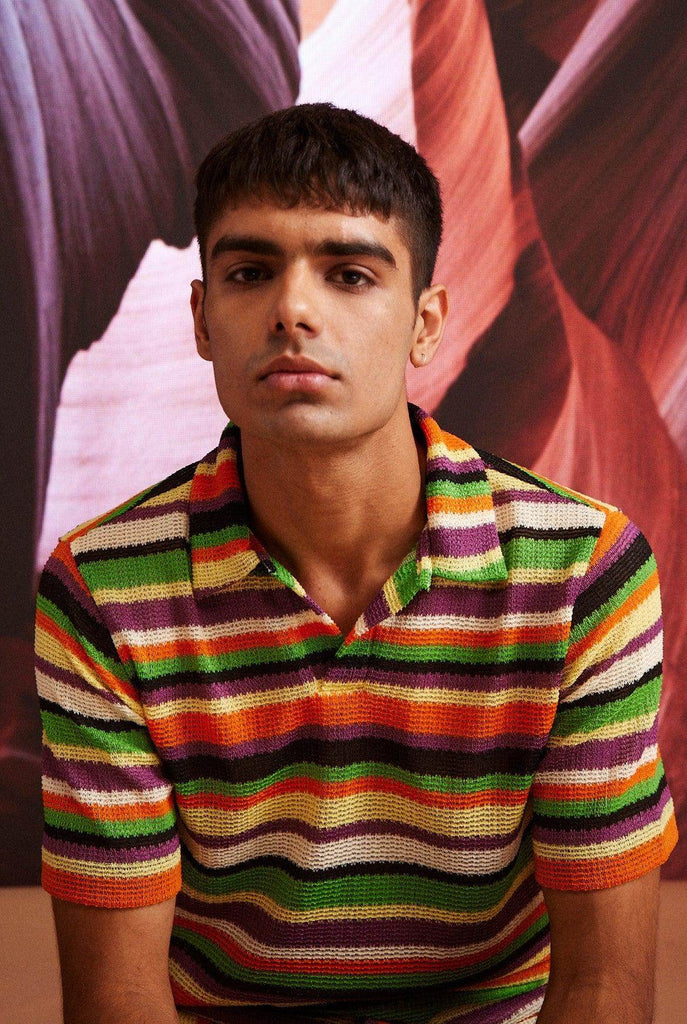 WARP STRIPE SET - dash and dot dash and dot