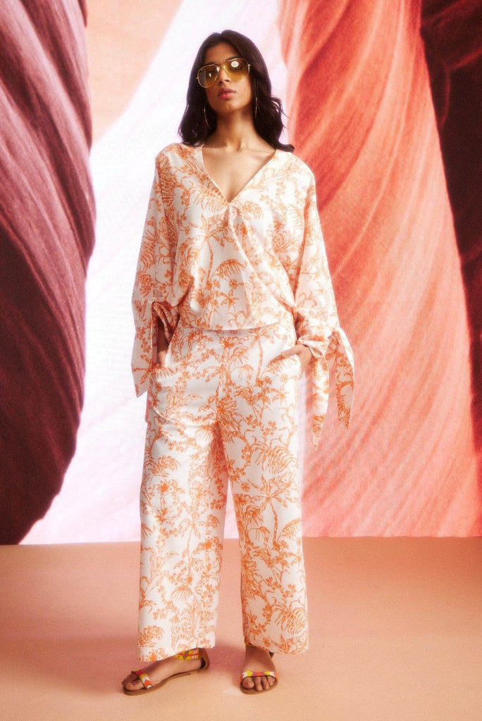 TOILE KAFTAN PANT SET - dash and dot dash and dot