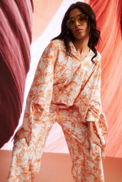 TOILE KAFTAN PANT SET - dash and dot