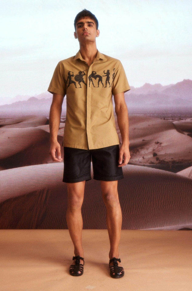 WARRIOR SHIRT - dash and dot dash and dot