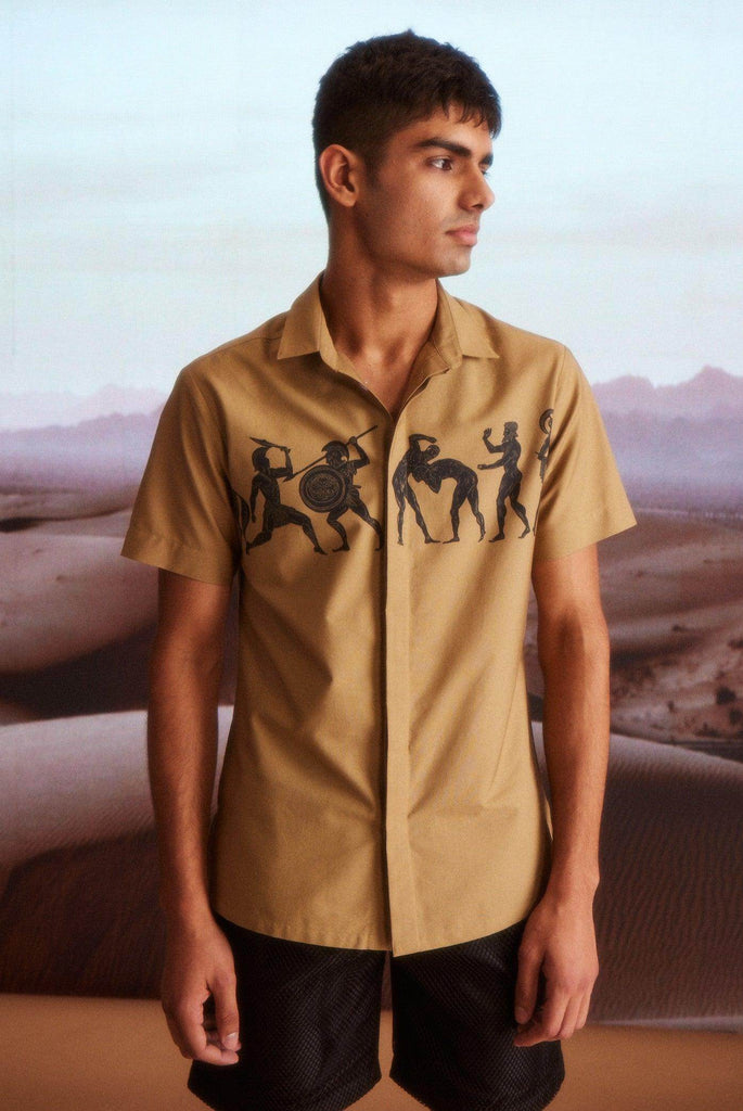 WARRIOR SHIRT - dash and dot dash and dot