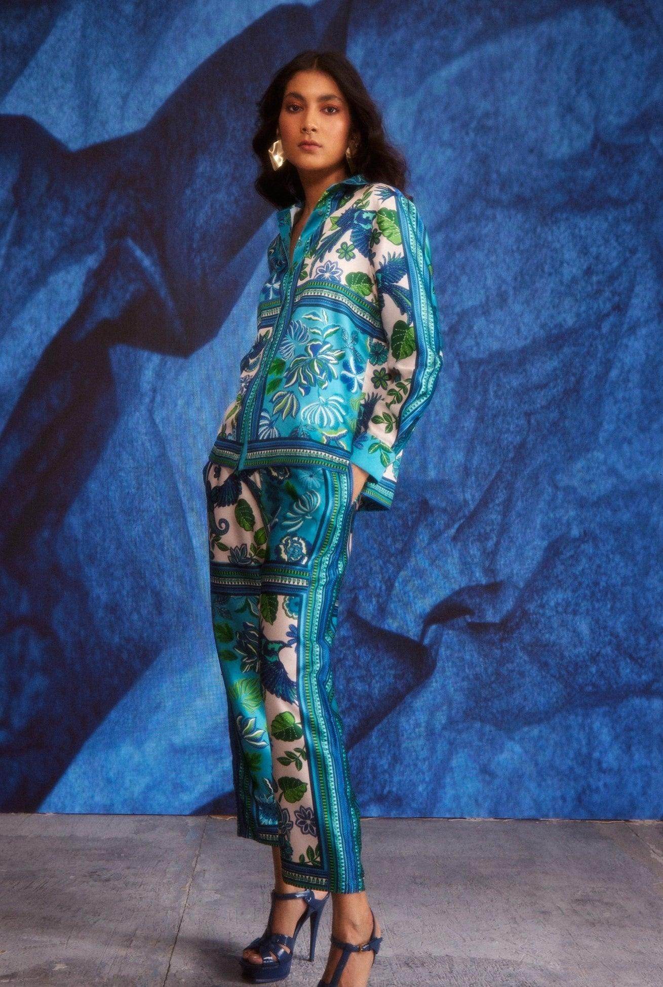 TROPICAL PRINT SET - dash and dot