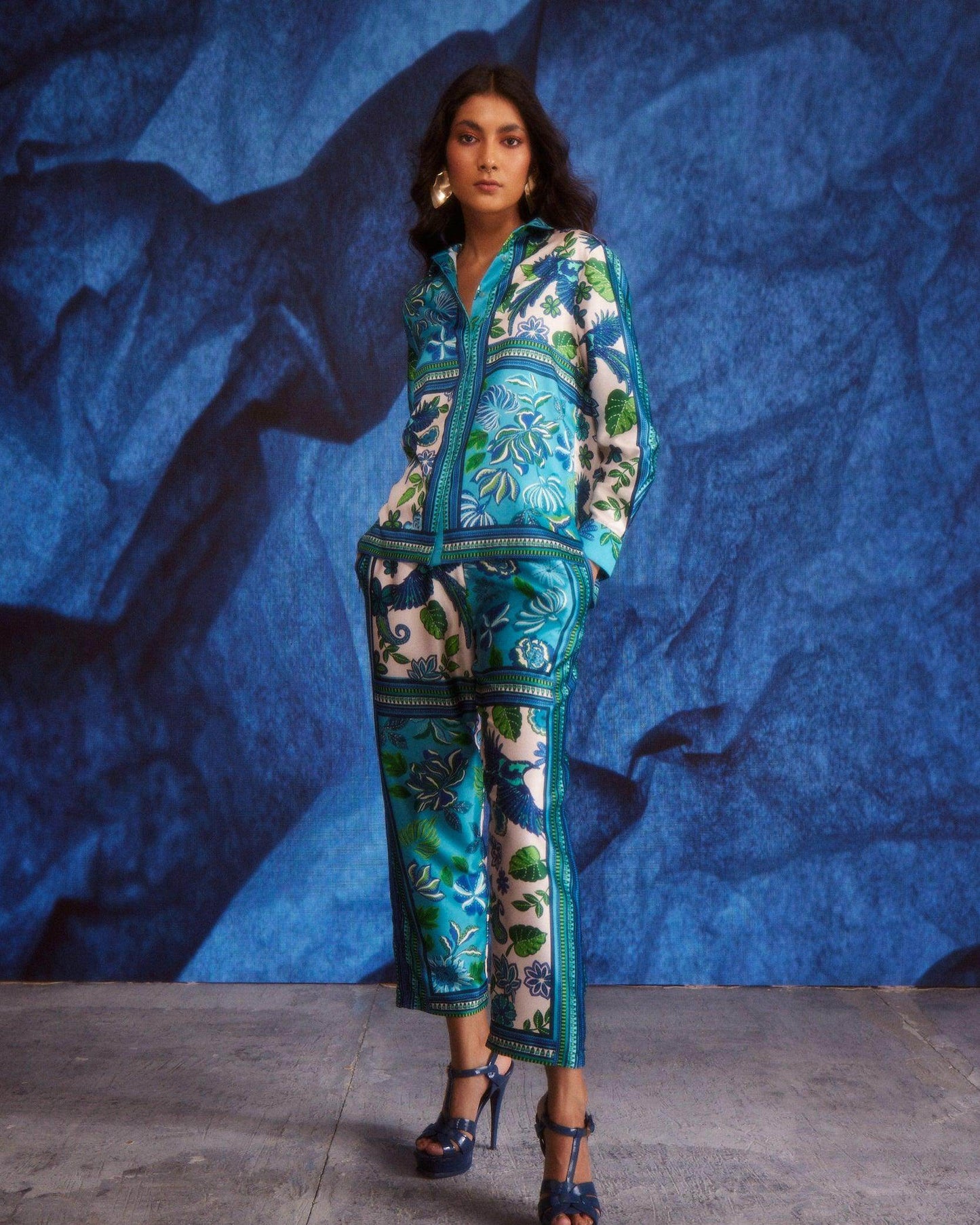 TROPICAL PRINT SET - dash and dot