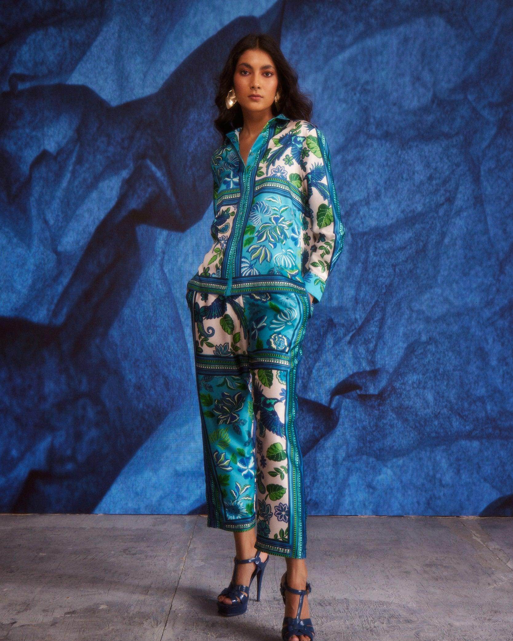 TROPICAL PRINT SET - dash and dot