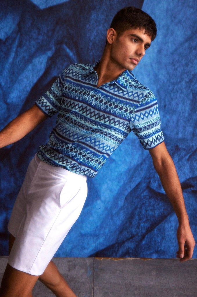 WHITE LINEN SHORTS - dash and dot dash and dot