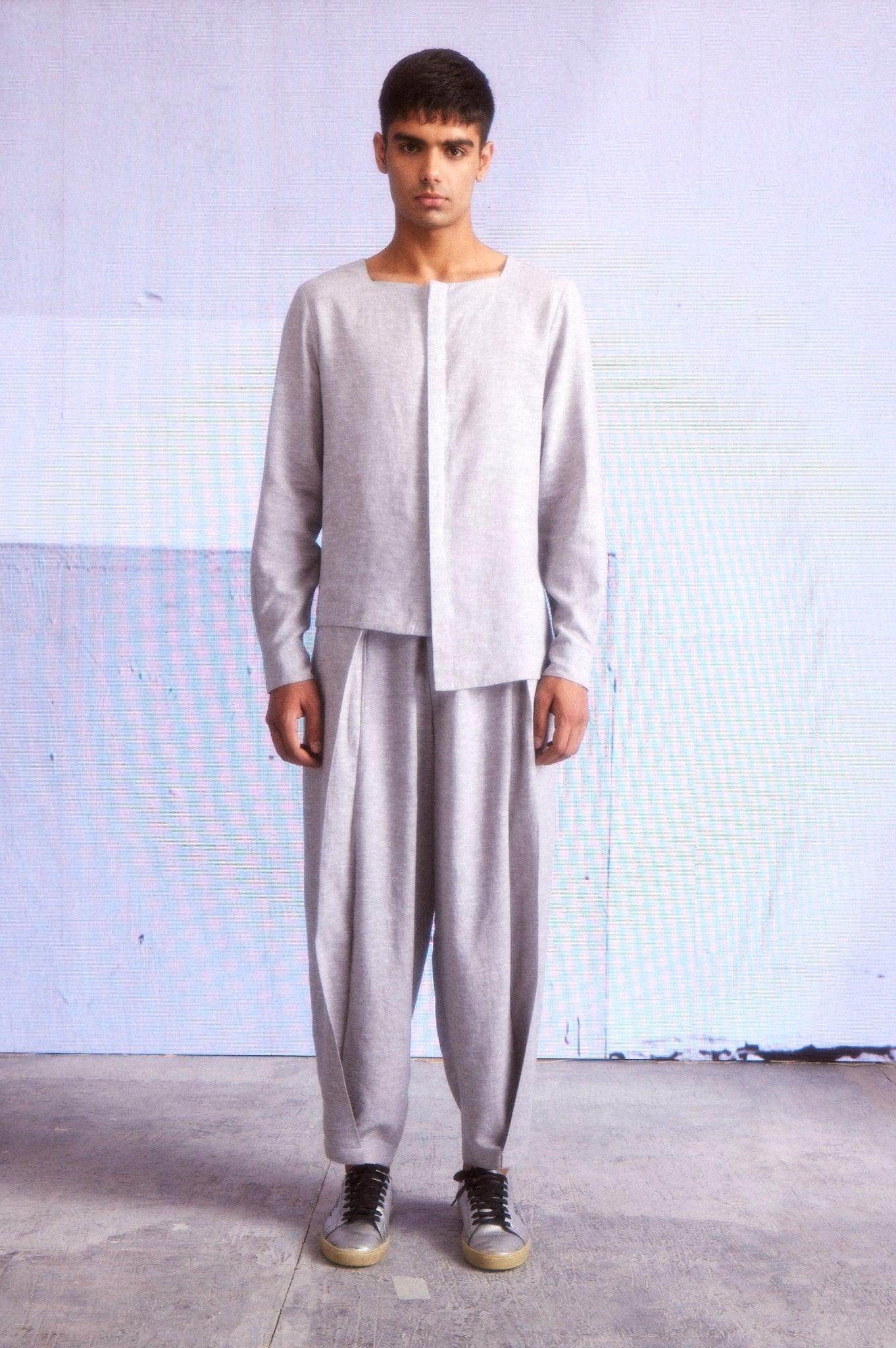 UNEVEN HEM SET - dash and dot