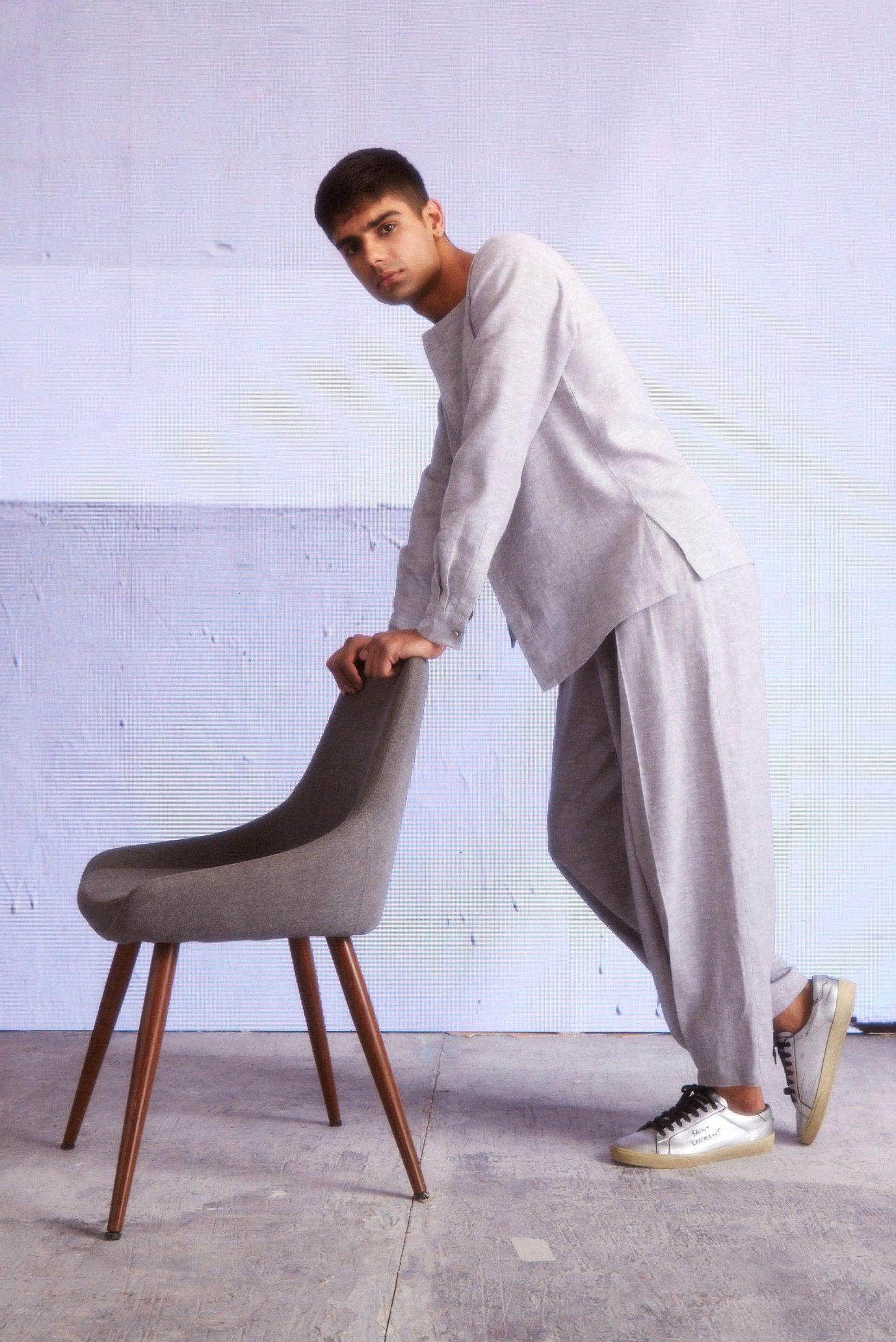 UNEVEN HEM SET - dash and dot