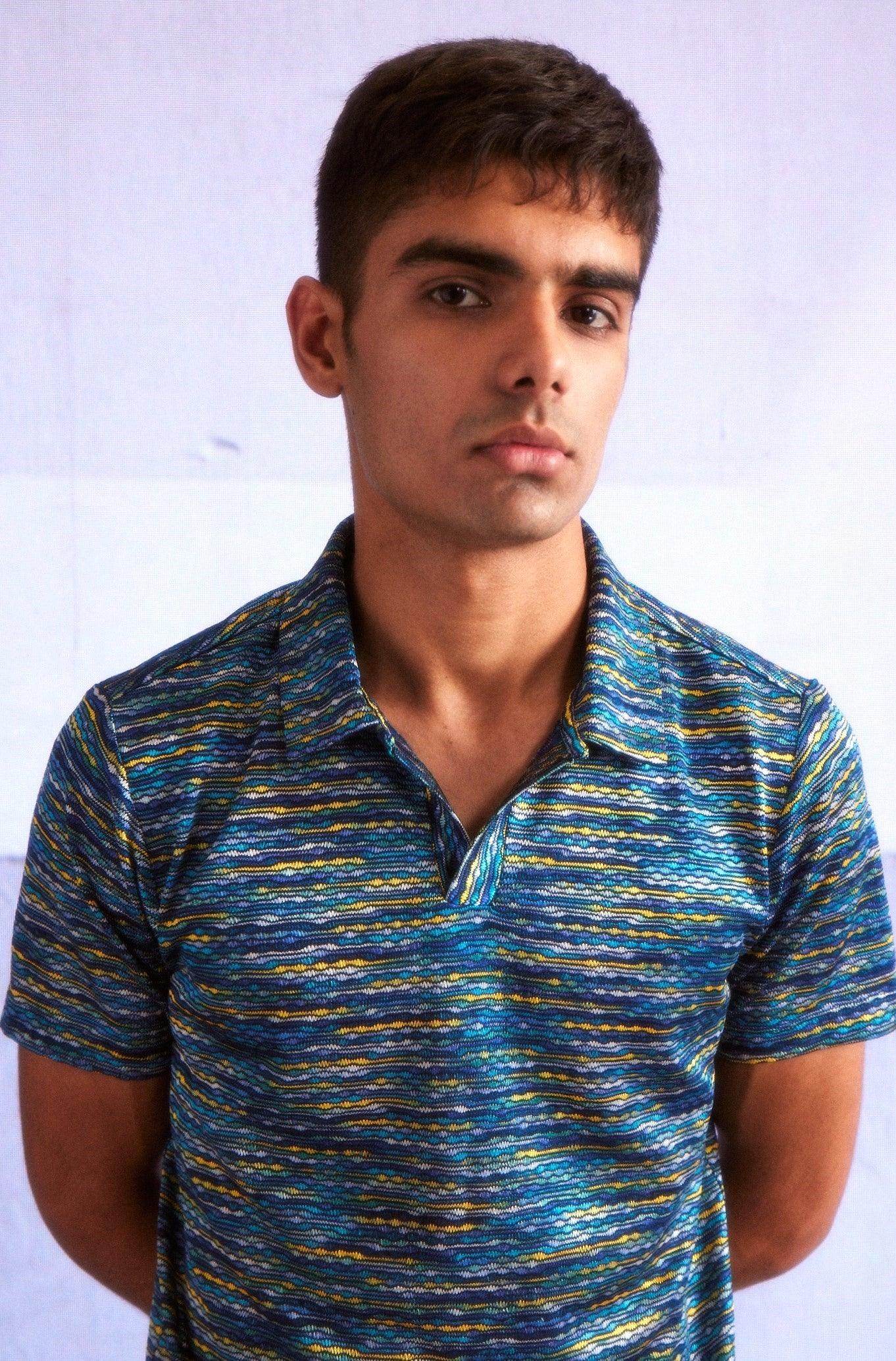 TWISTED KNIT POLO - dash and dot