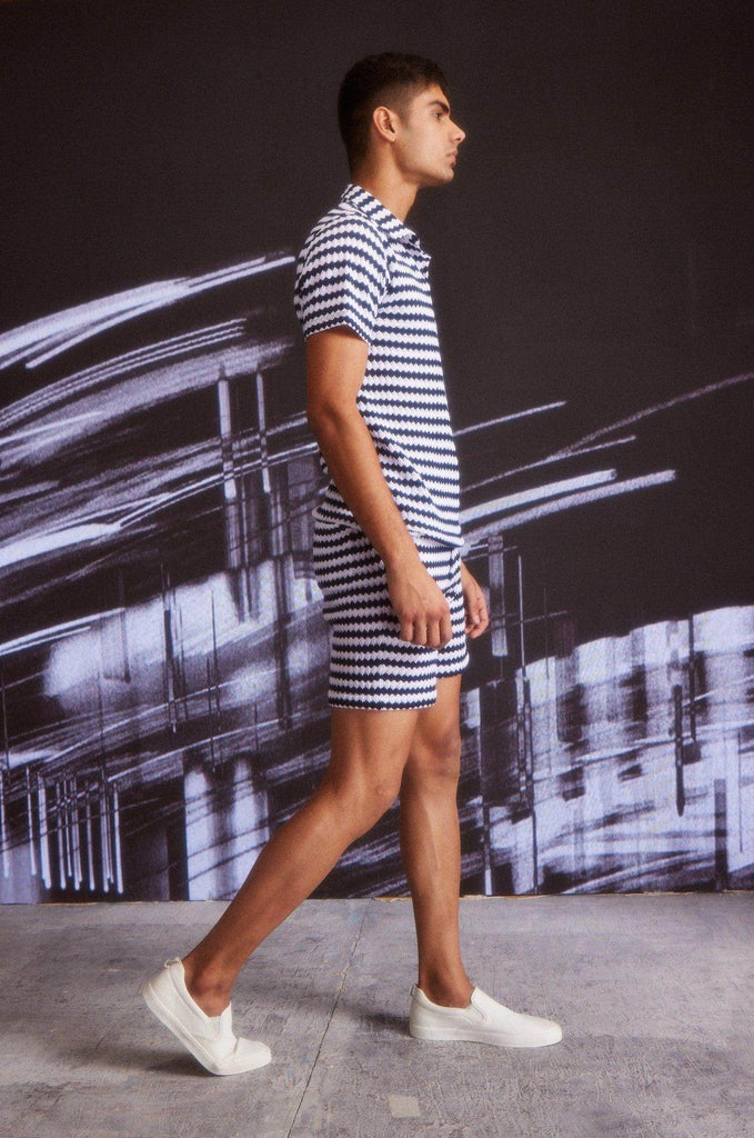 KNIT SHORTS - dash and dot dash and dot