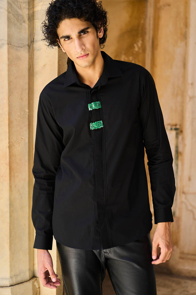 JADE BUTTON SHIRT - dash and dot dash and dot