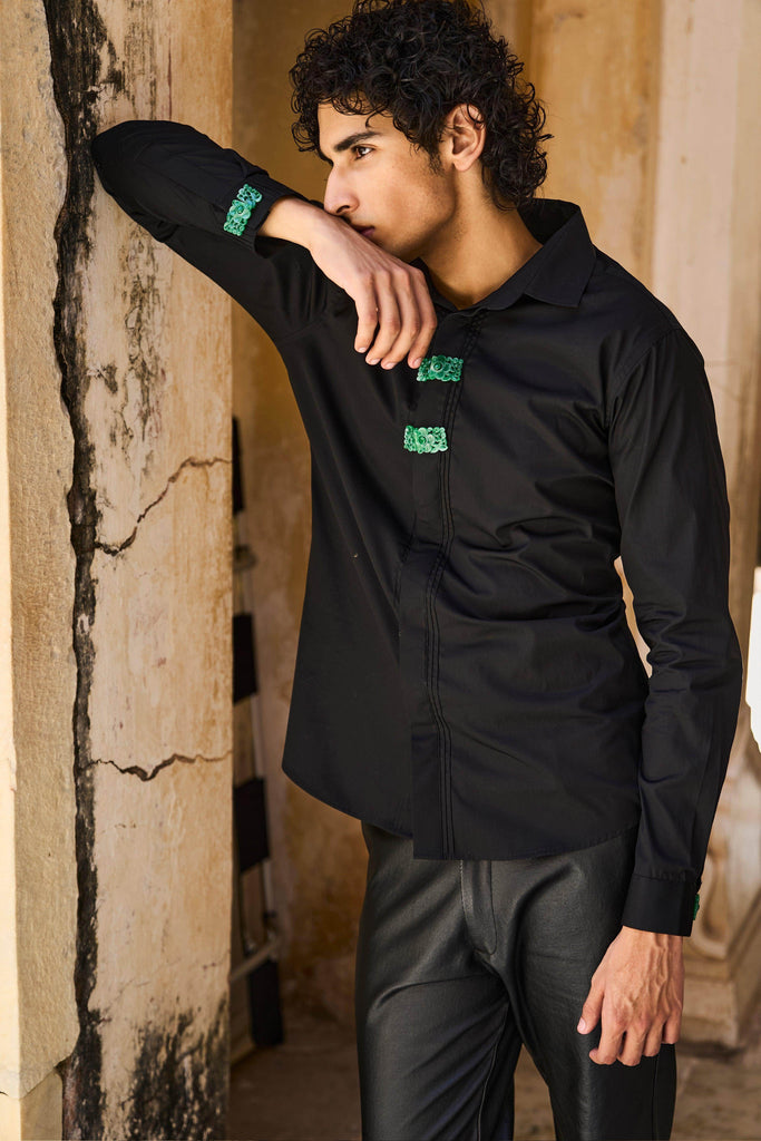 JADE BUTTON SHIRT - dash and dot dash and dot