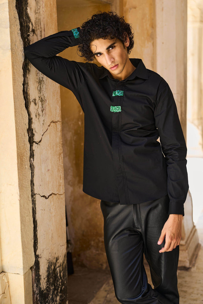 JADE BUTTON SHIRT - dash and dot dash and dot