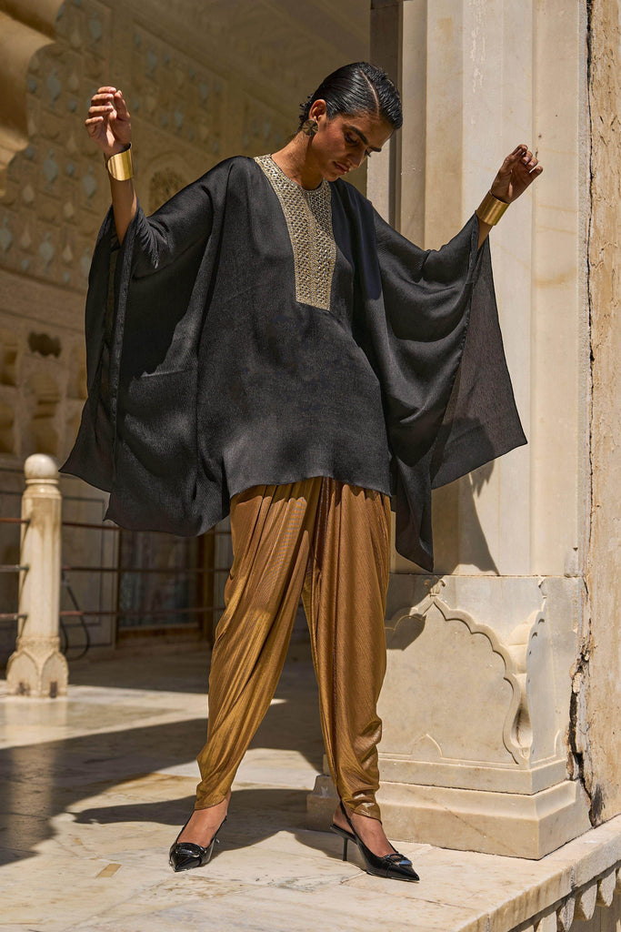 GOTA EMBROIDERED KAFTAN TOP - dash and dot dash and dot