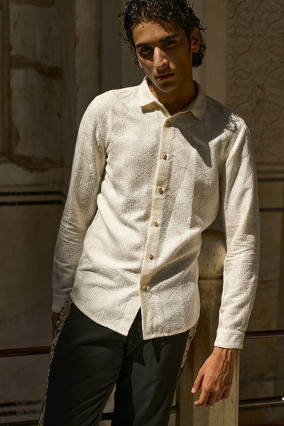 EMBROIDERED SHIRT - dash and dot