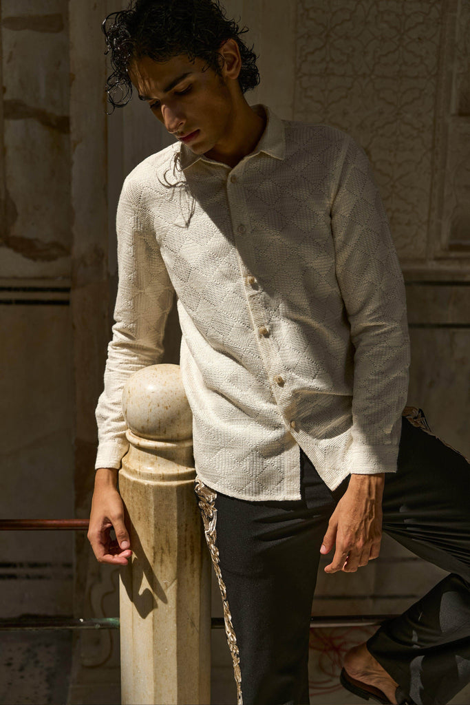 EMBROIDERED SHIRT - dash and dot dash and dot