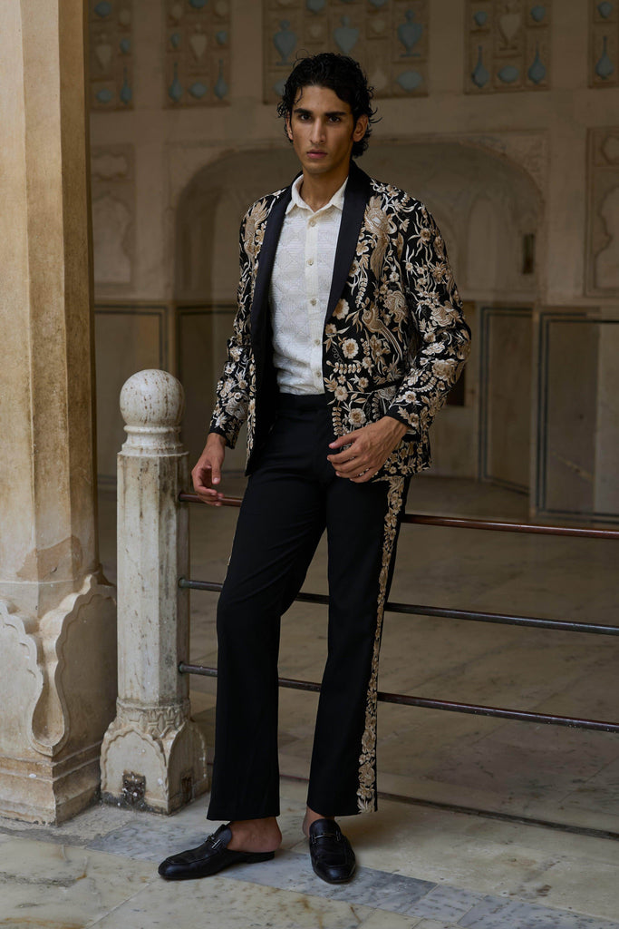 EMBROIDERED JACKET - dash and dot dash and dot