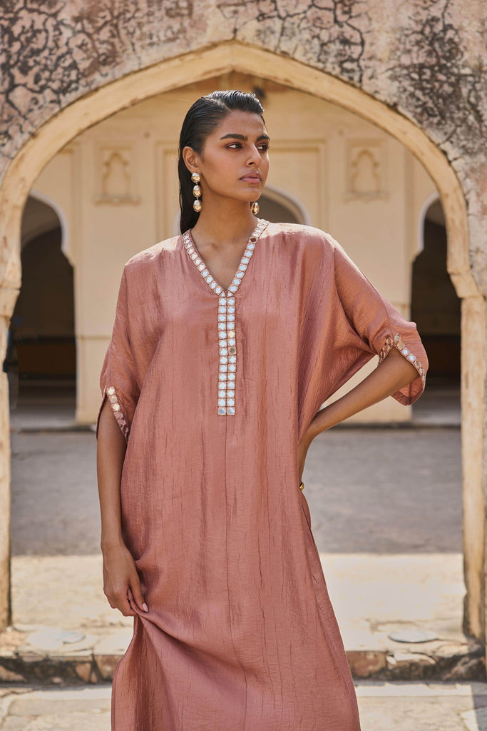 MIRRORWORK KAFTAN - dash and dot dash and dot
