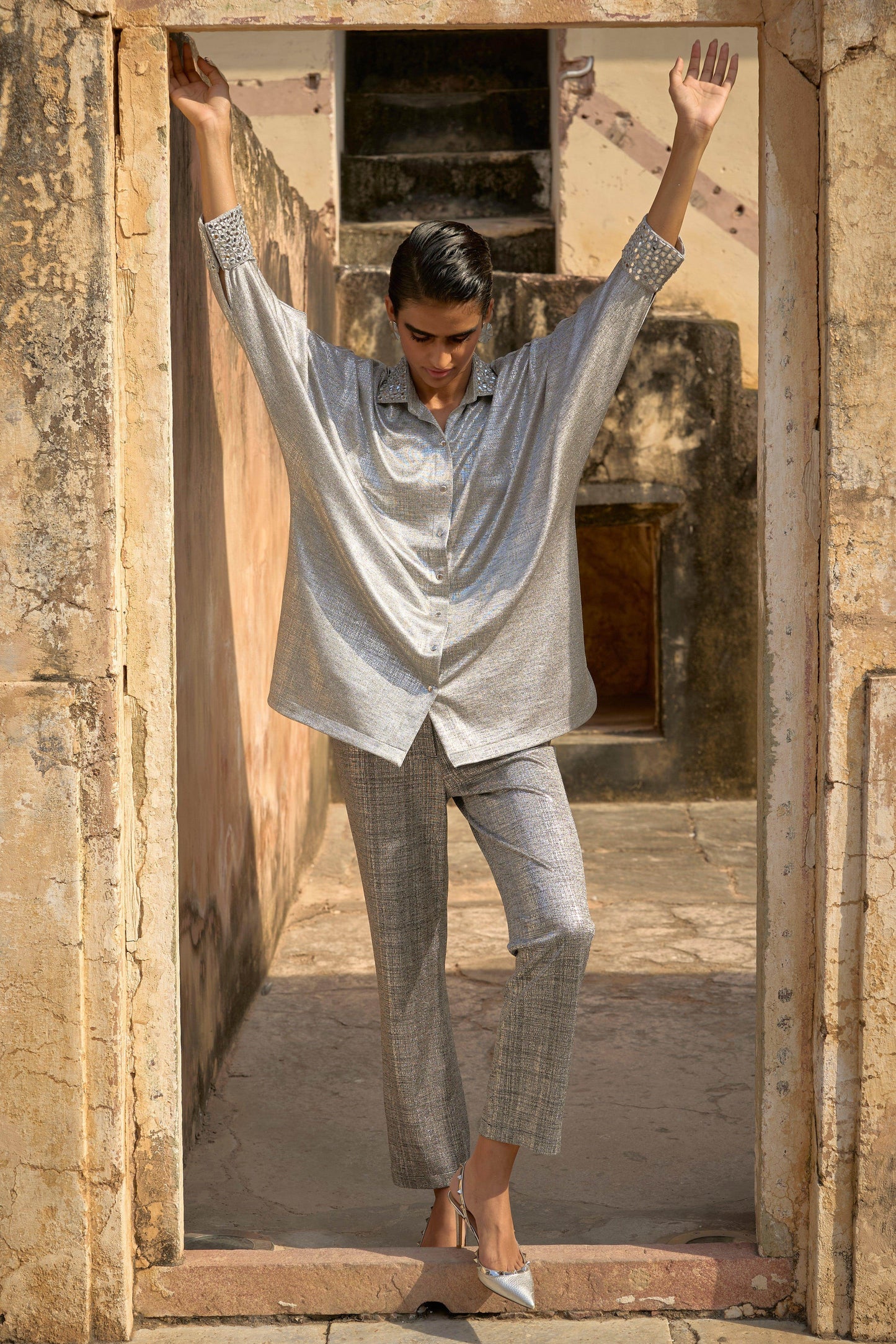 MIRRORWORK SHIRT - dash and dot