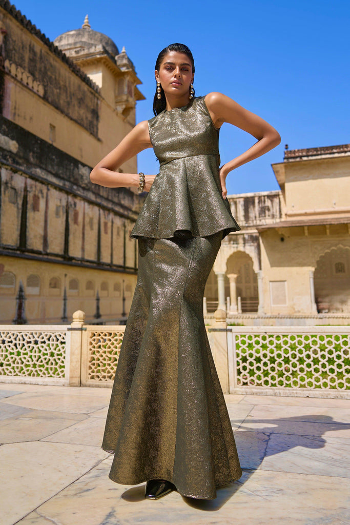 METALLIC MERMAID SKIRT - dash and dot dash and dot