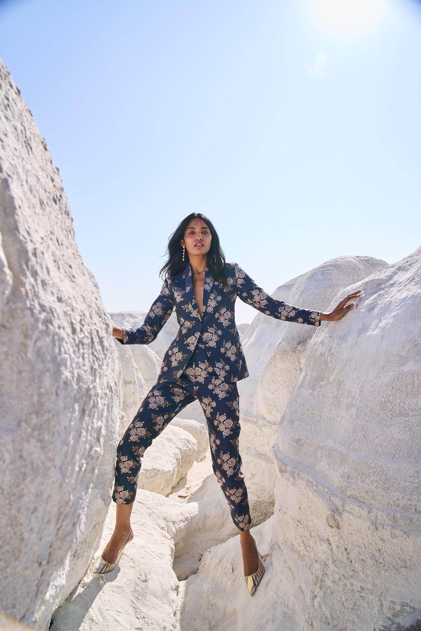 BROCADE SUIT - dash and dot