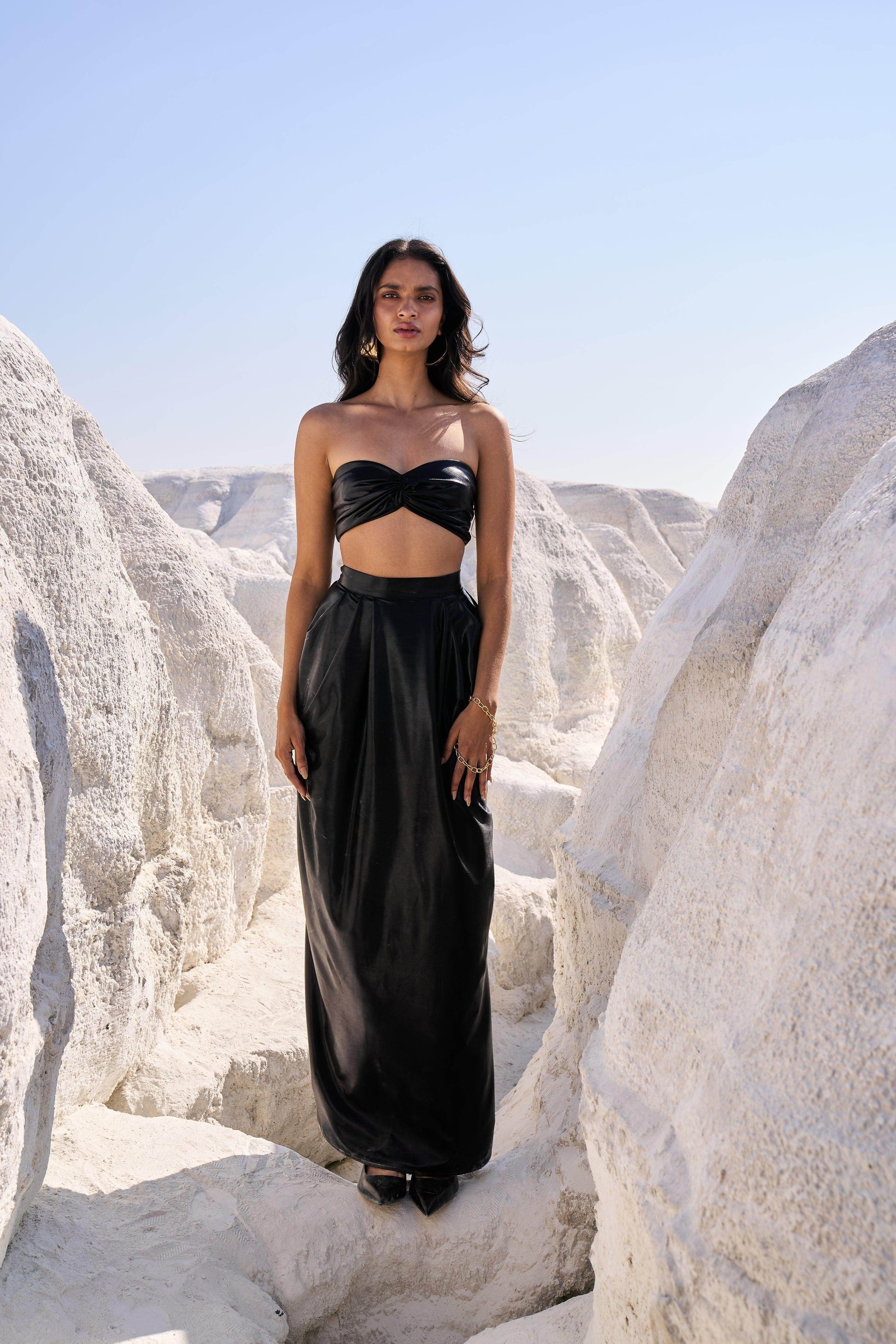 DRAPE SKIRT - dash and dot