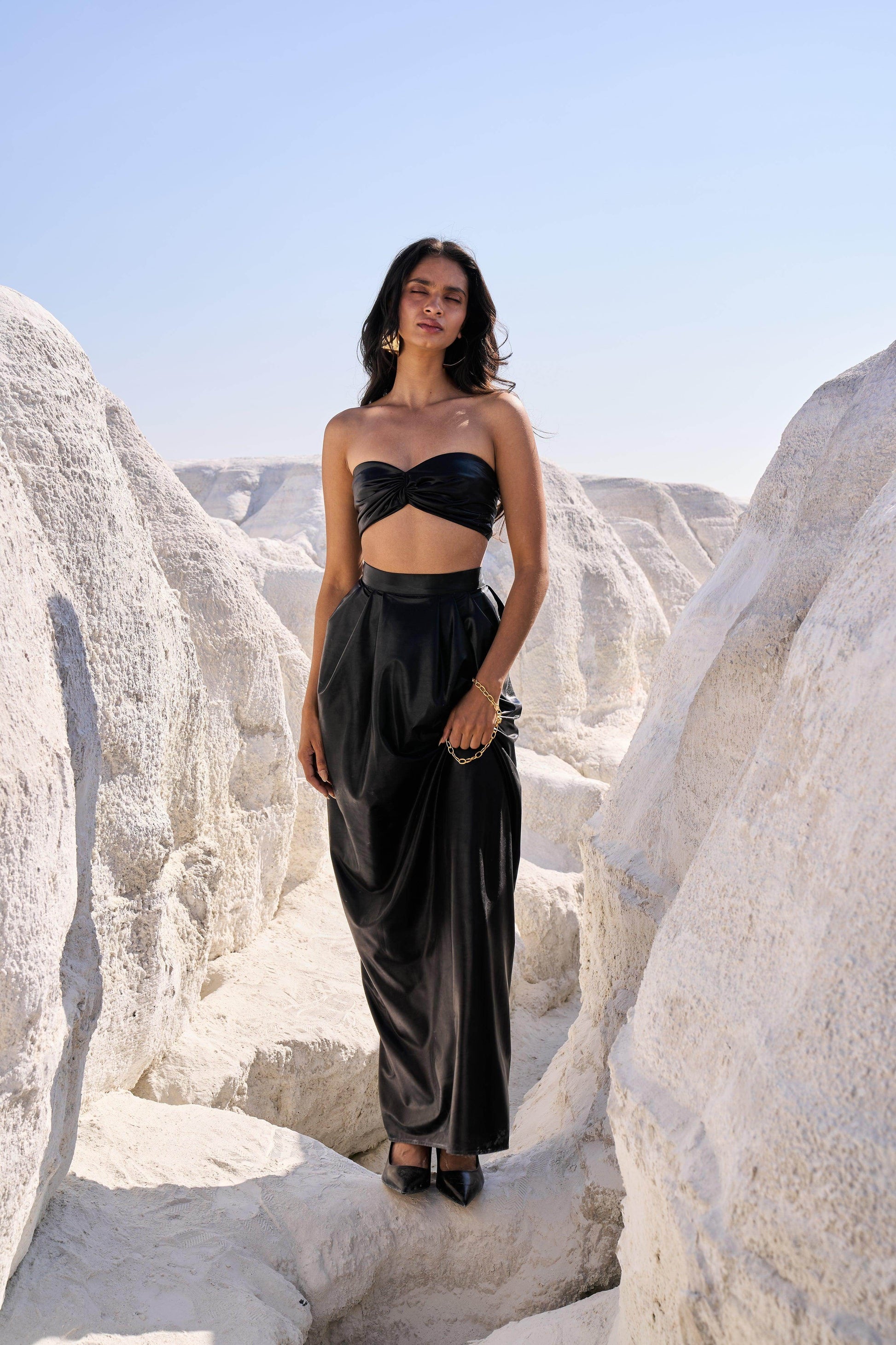 DRAPE SKIRT - dash and dot
