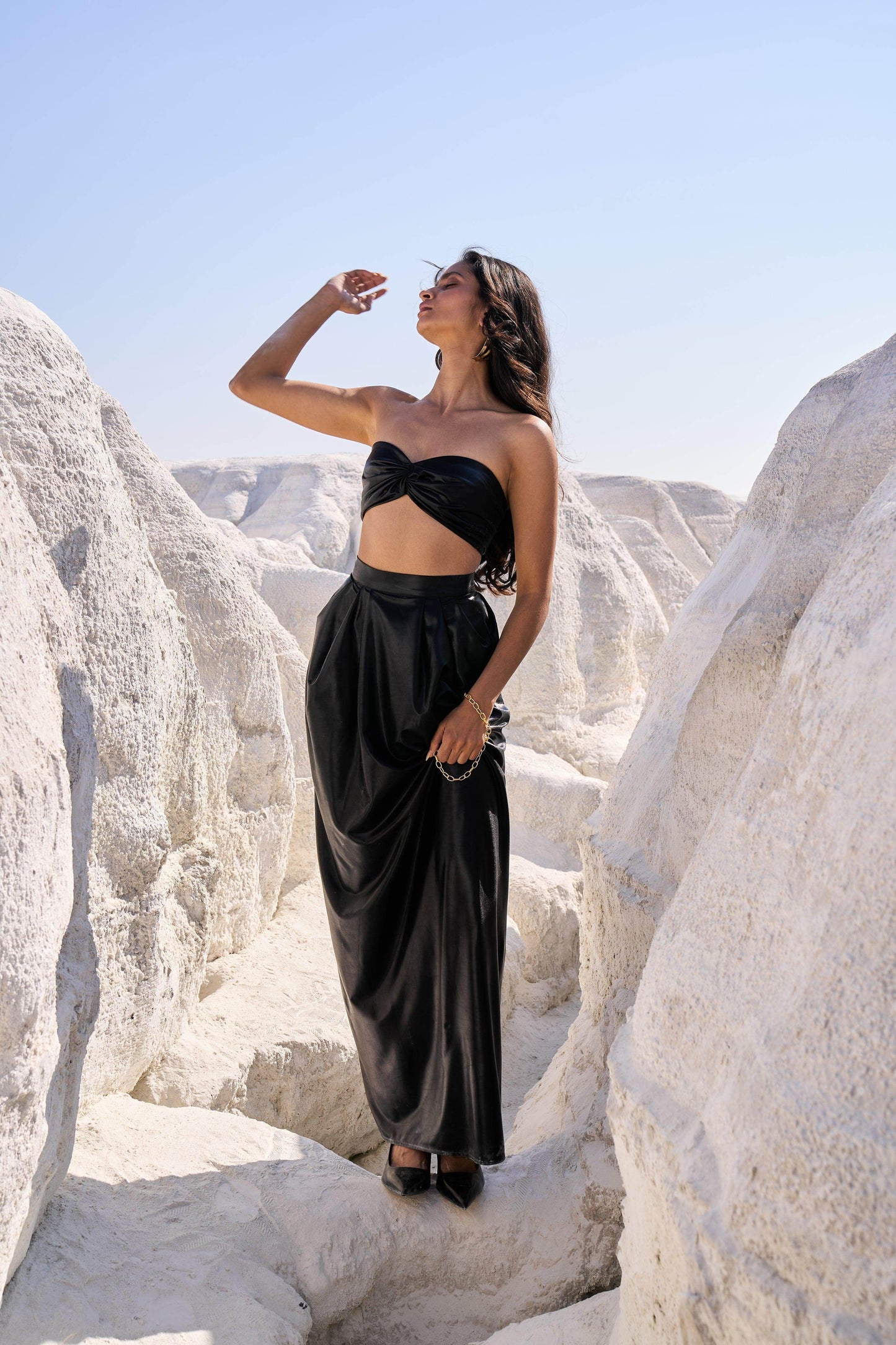 DRAPE SKIRT - dash and dot