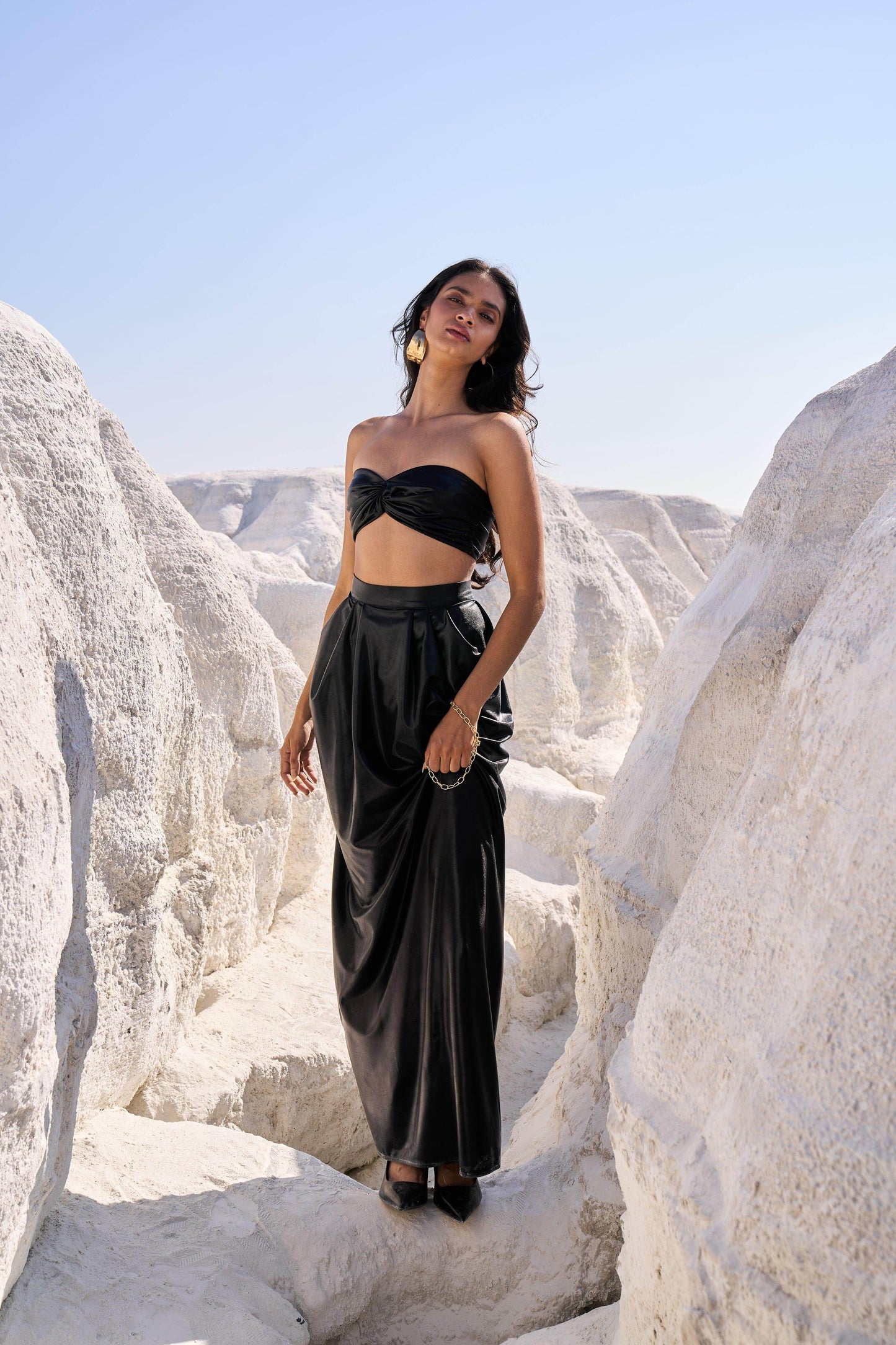 DRAPE SKIRT - dash and dot