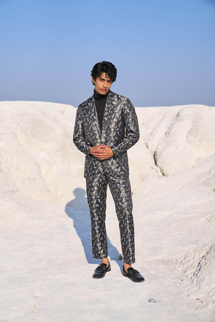 JACQUARD SUIT - dash and dot dash and dot