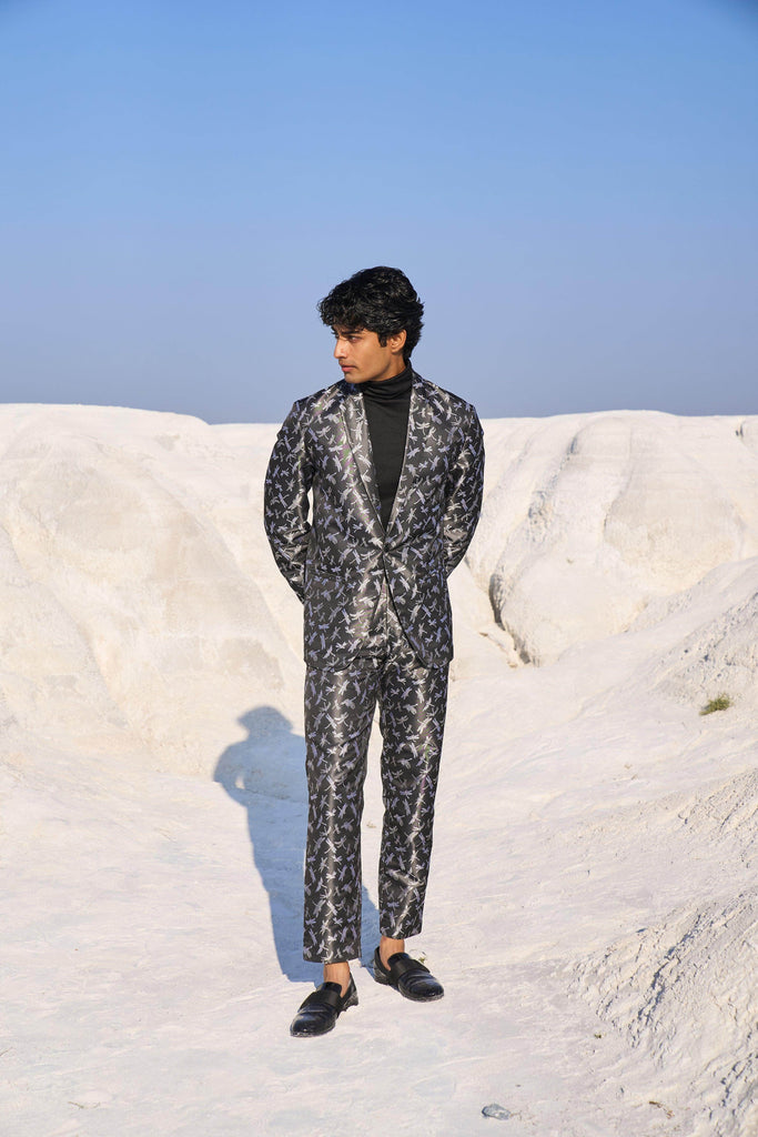 JACQUARD SUIT - dash and dot dash and dot