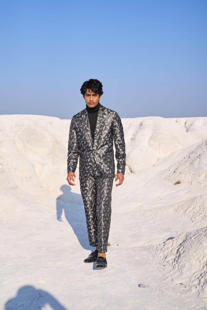 JACQUARD SUIT - dash and dot dash and dot