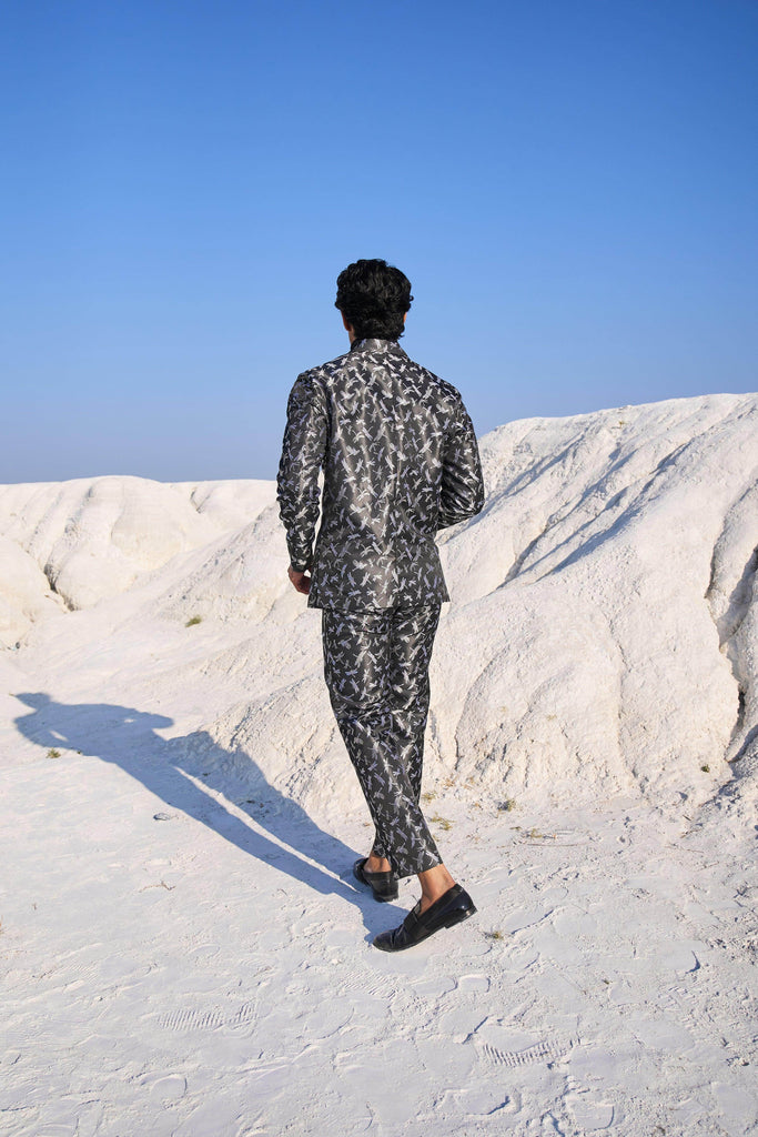 JACQUARD SUIT - dash and dot dash and dot