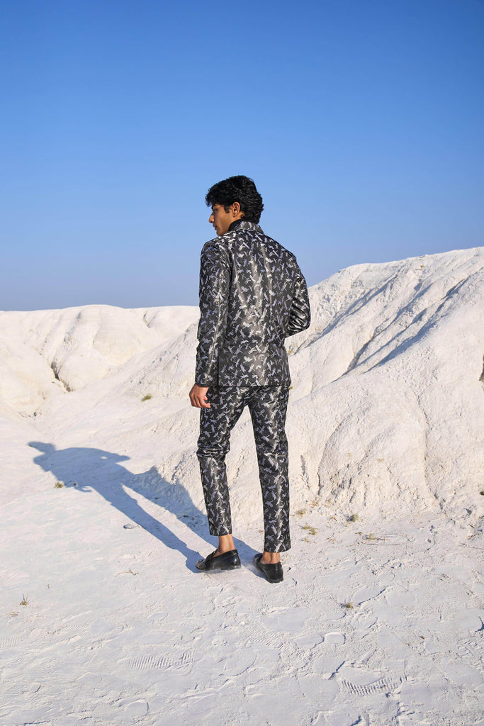 JACQUARD SUIT - dash and dot dash and dot